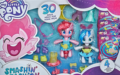 My Little Pony Smashin’ Fashion Party 2 pack with Pinkie Pie and DJ Pon