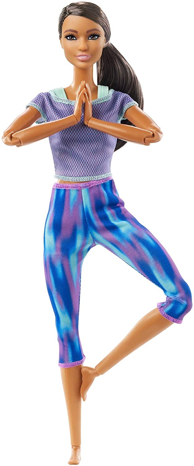 Barbie Made to Move 2021 yoga doll 2021 GXF06