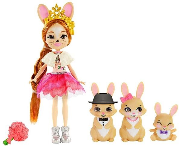 Enchantimals Royal Rabbit family doll set