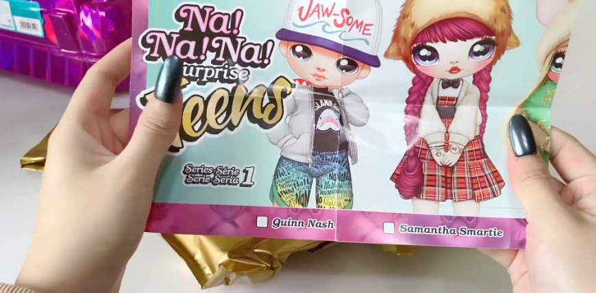 Unboxing Na Na Na Surprise Teens Coco Von Sparkle