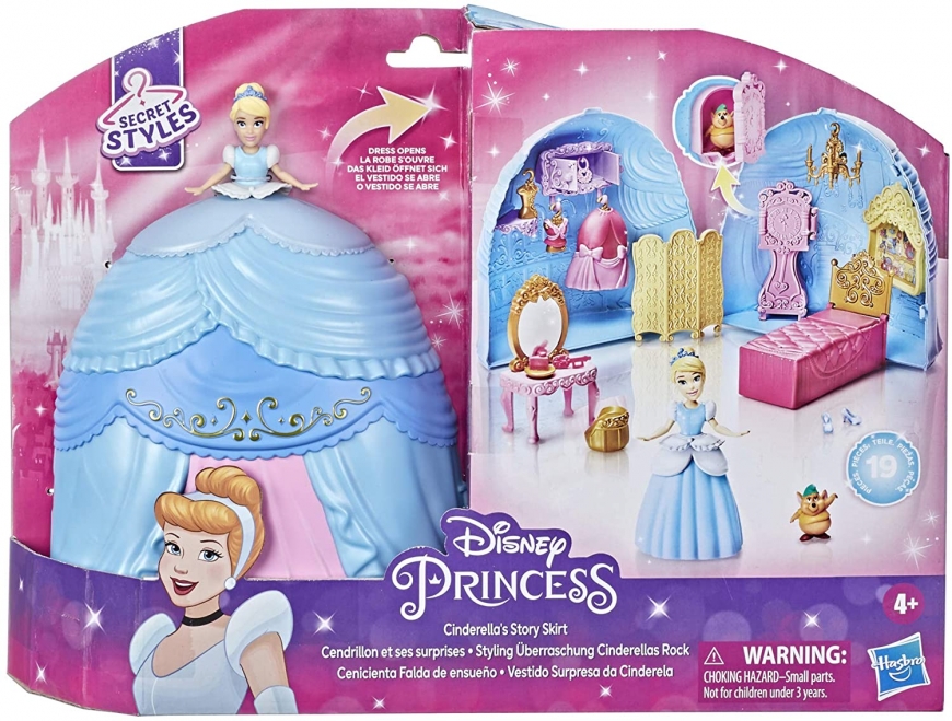 Disney Princess Secret Styles Cinderella Story Skirt playset