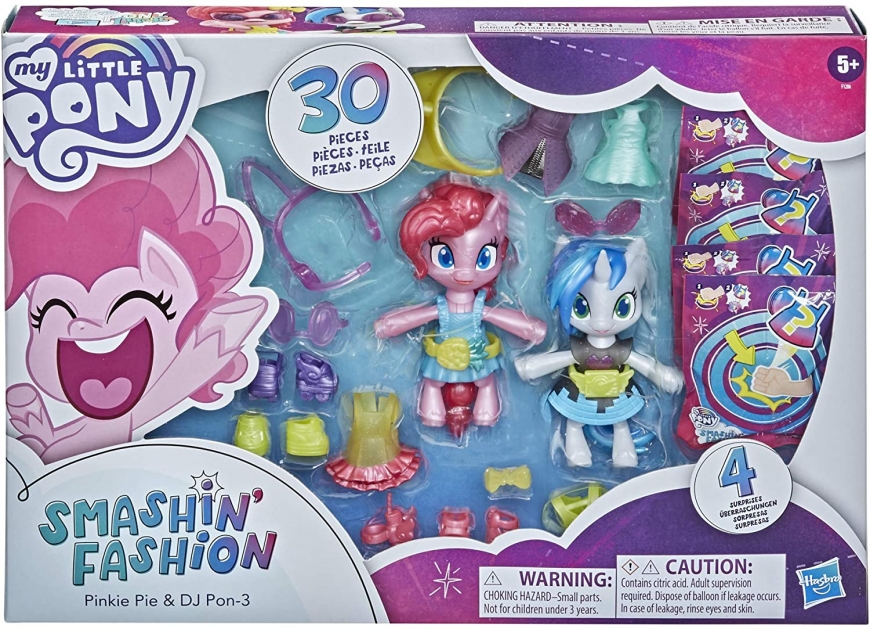 My Little Pony Smashin’ Fashion Party 2 pack with Pinkie Pie and DJ Pon