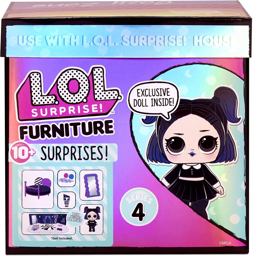 LOL Surprise Furniture series 4 with Dusk doll