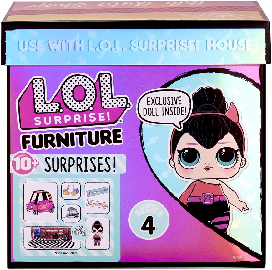 LOL Surprise Furniture series 4 with Spice doll