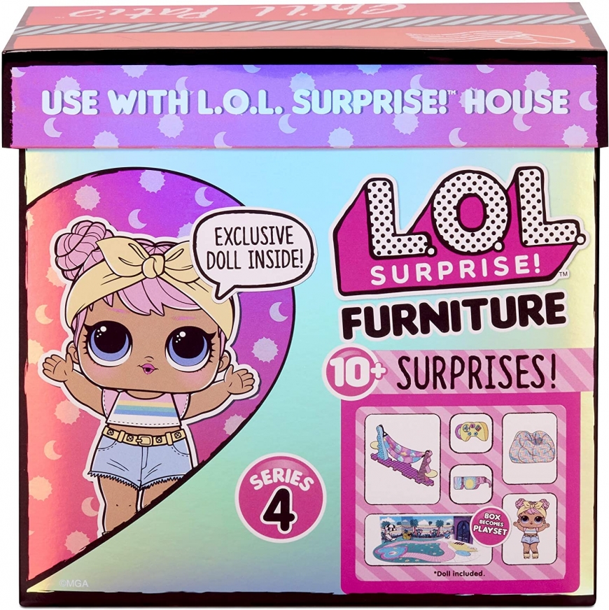 LOL Surprise Furniture series 4 with Dawn doll
