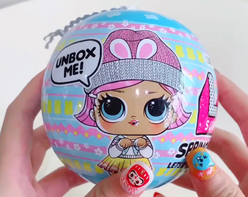 LOL Surprise Spring Sparkle Bunny Hun doll unboxing pictures
