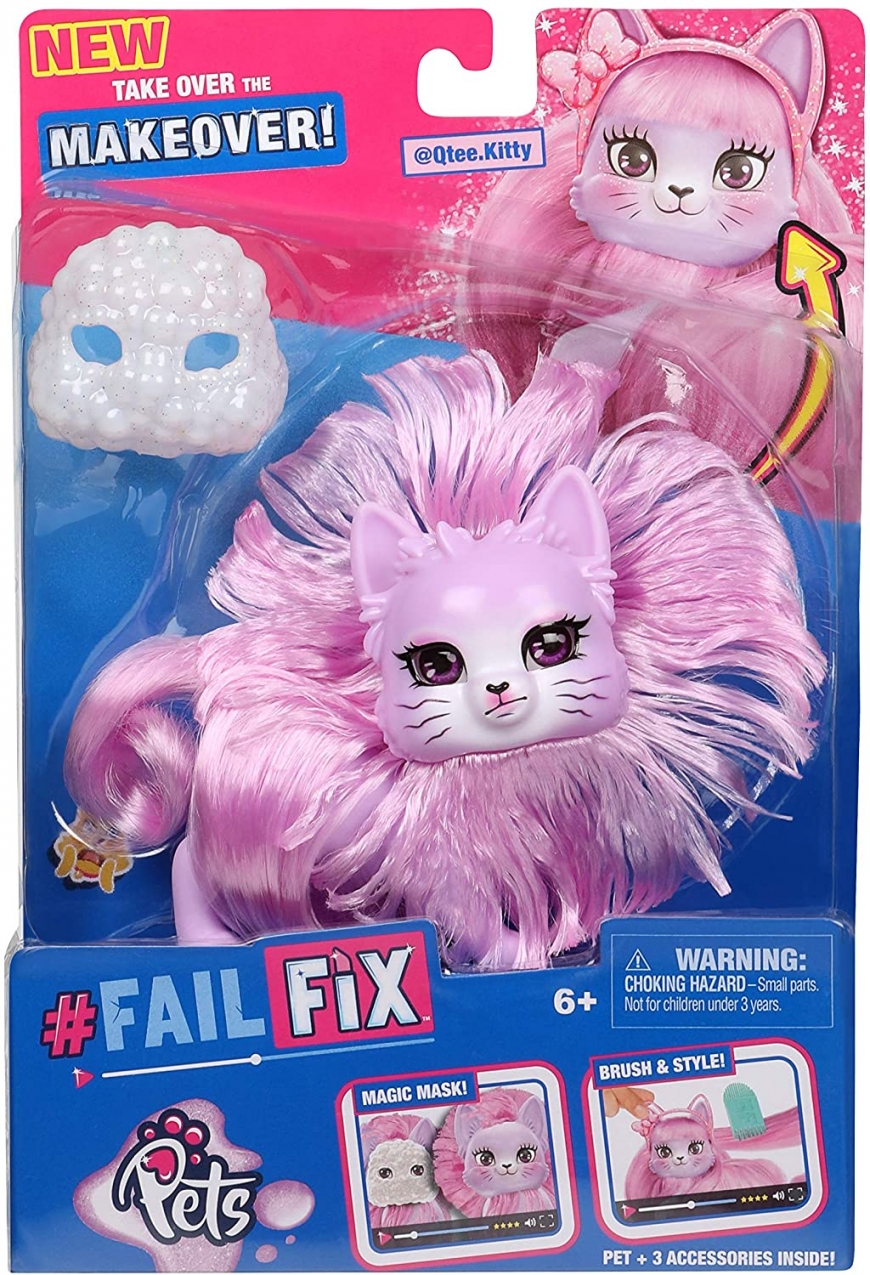 Failfix Qtee.Kitty Total Makeover Pet Pack