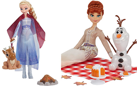 New Frozen 2 dolls from Hasbro 2021