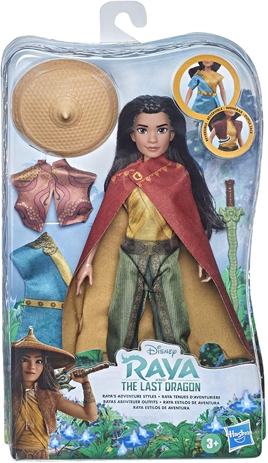 Disney Raya and The Last Dragon Raya's Adventure Styles doll
