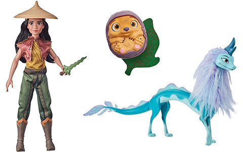 Disney Raya and The Last Dragon Hasbro dolls