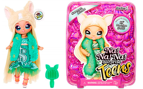 Na Na Na Surprise Teens Carmen Linda Chihuahua doll is available for order