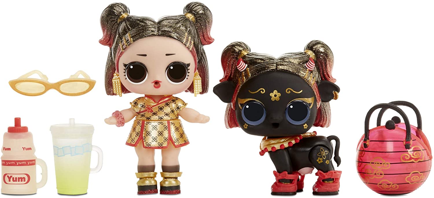 Golden lol sales doll