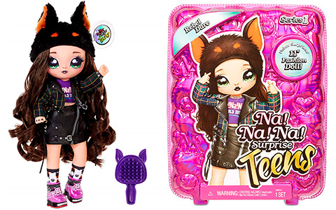 Na Na Na Surprise Teens Rebel Dare Doberman doll is available for preorder
