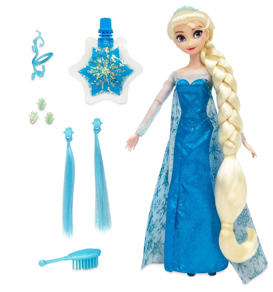 Disney Store Frozen Anna and Elsa Hair Play dolls 2021 