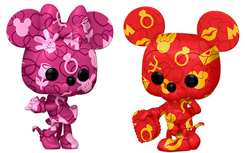 Funko Pop! Art Series Mickey and Minnie Mouse 2021 available for preorder