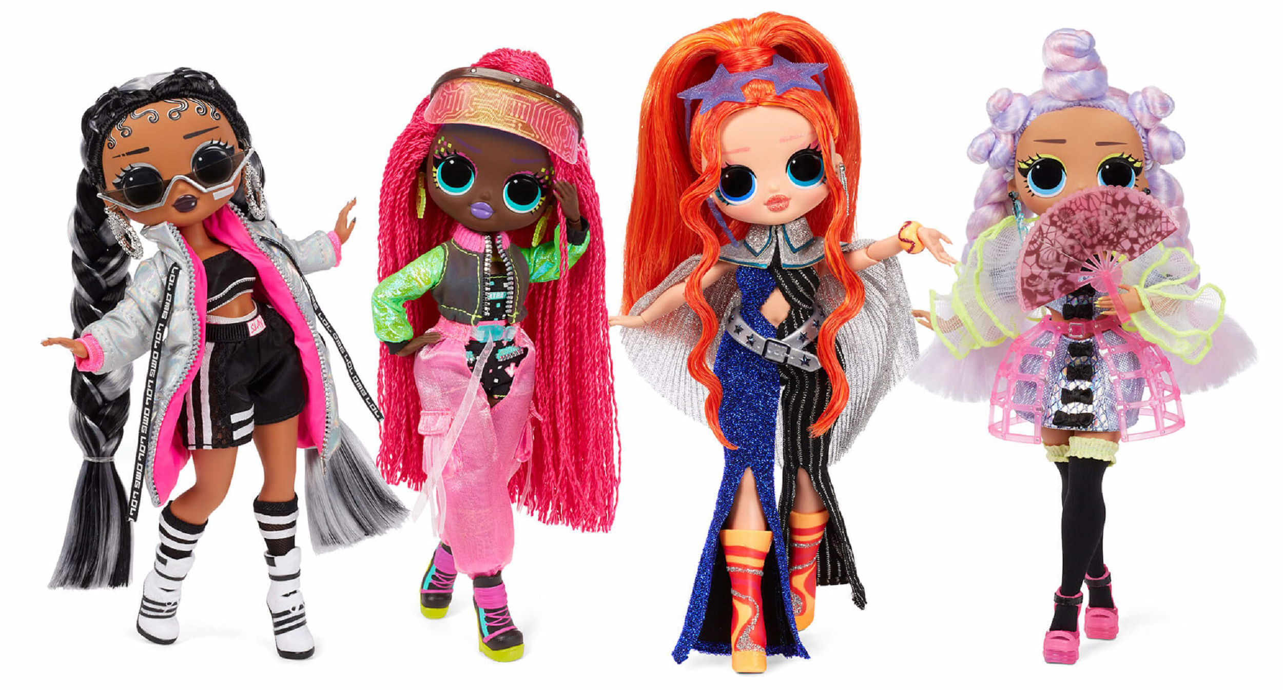 LOL OMG Dance Dance Dance dolls: Major Lady, B-Gurl, Virtuelle and Miss Royale - YouLoveIt.com