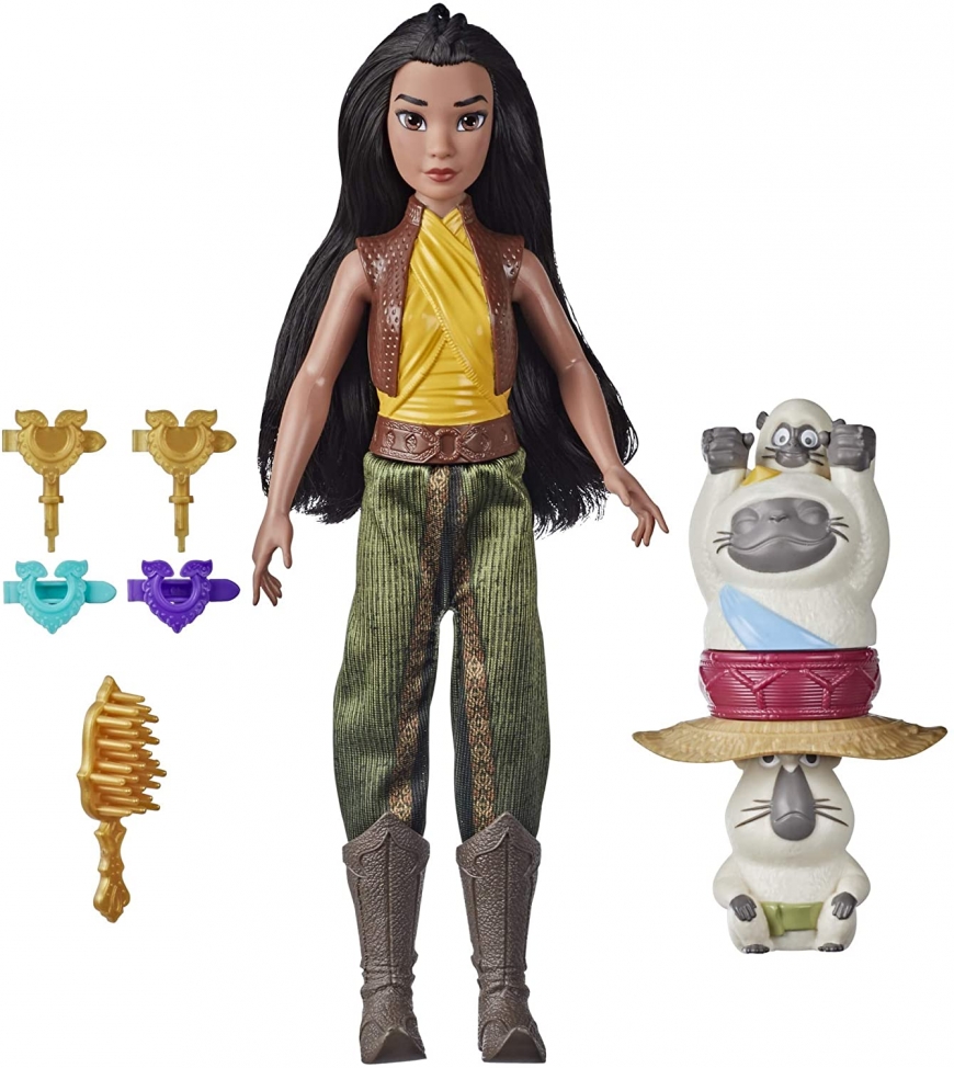 Raya and The Last Dragon hair play doll