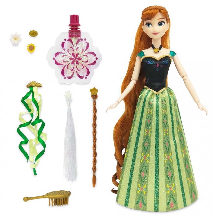 Disney Store Frozen Anna and Elsa Hair Play dolls 2021