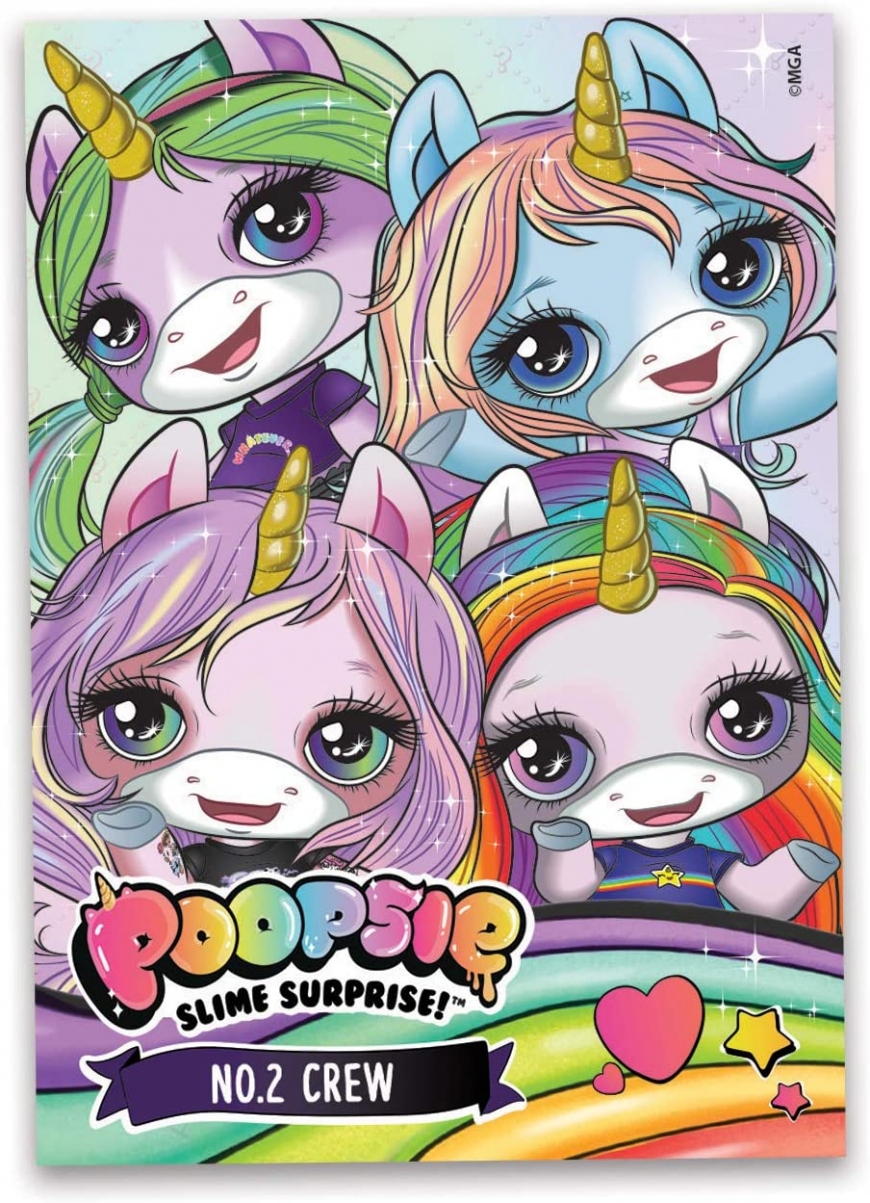 Panini Poopsie Rainbow Surprise Sticker album