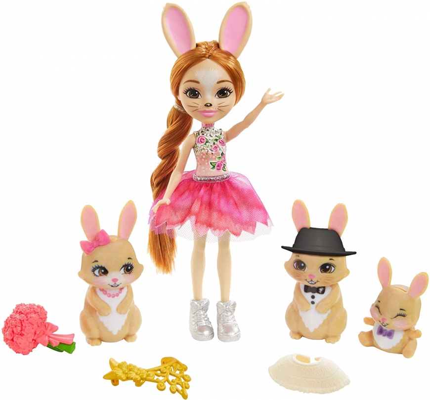 Enchantimals Royal Rabbit family doll