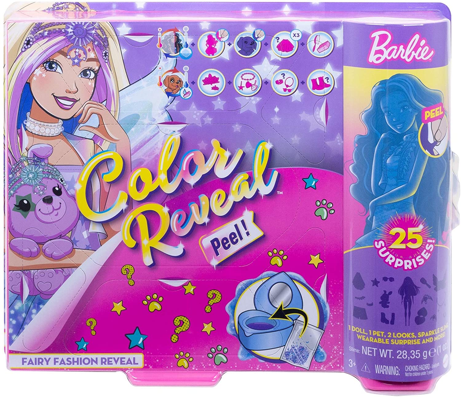 New Fantasy Barbie Ultimate Color Reveal dolls are available for ...