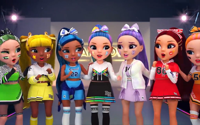 Rainbow High Cheer animated series