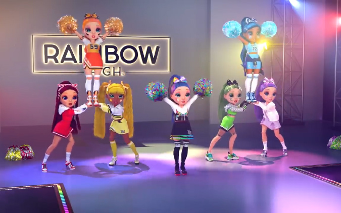 Rainbow High Cheer animated series