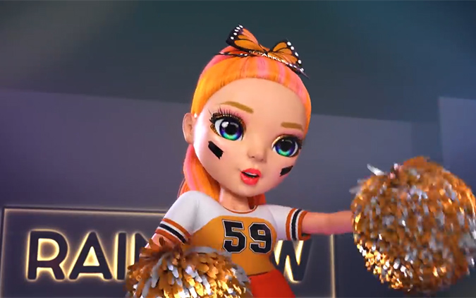 Rainbow High Cheer animated series