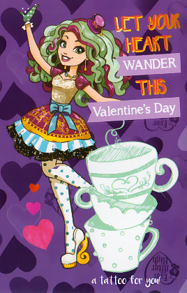 Ever After High valentines