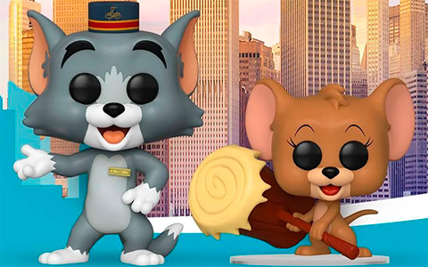 Funko Pop movie Tom and Jerry figures