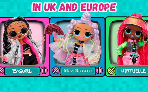 LOL OMG Dance dolls are up for preorder in Europe and UK!