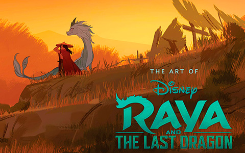 Art of Raya and the Last Dragon book