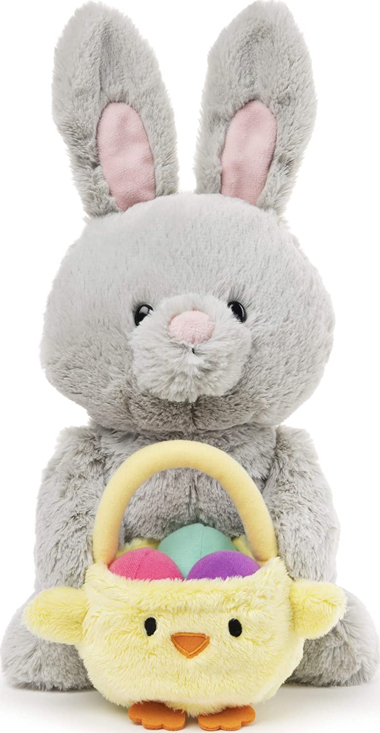 Plush Easter Bunny with Basket from GUND