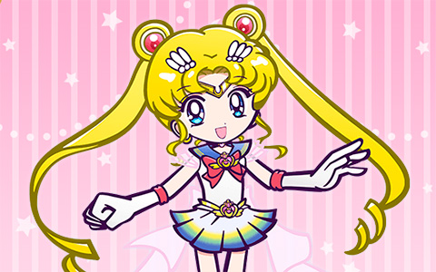 Eternal Sailor Moon Puyopuyo Quest style pictures