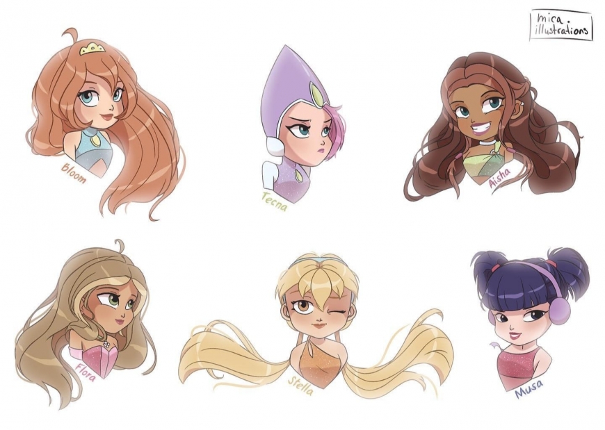 Super cute Winx pictures