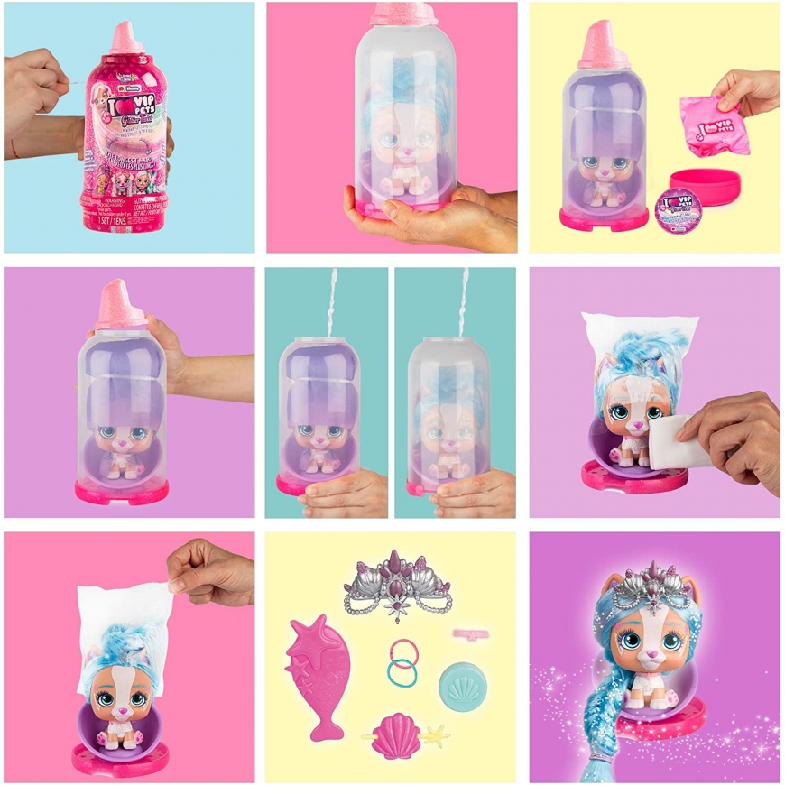 VIP Pets Series 2 Glitter Twist dolls