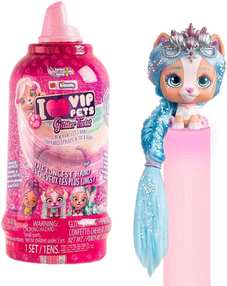 VIP Pets Series 2 Glitter Twist dolls