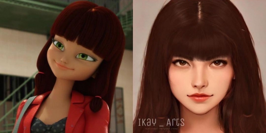 Miraculous Ladybug Realistic Lila