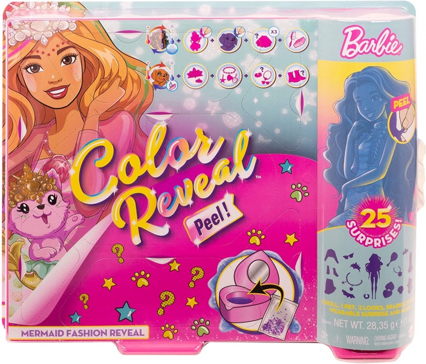 Barbie Fantasy Color Reveal Mermaid doll