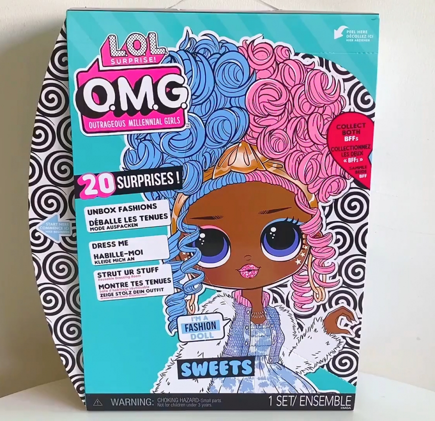 LOL OMG Sweets doll unboxing