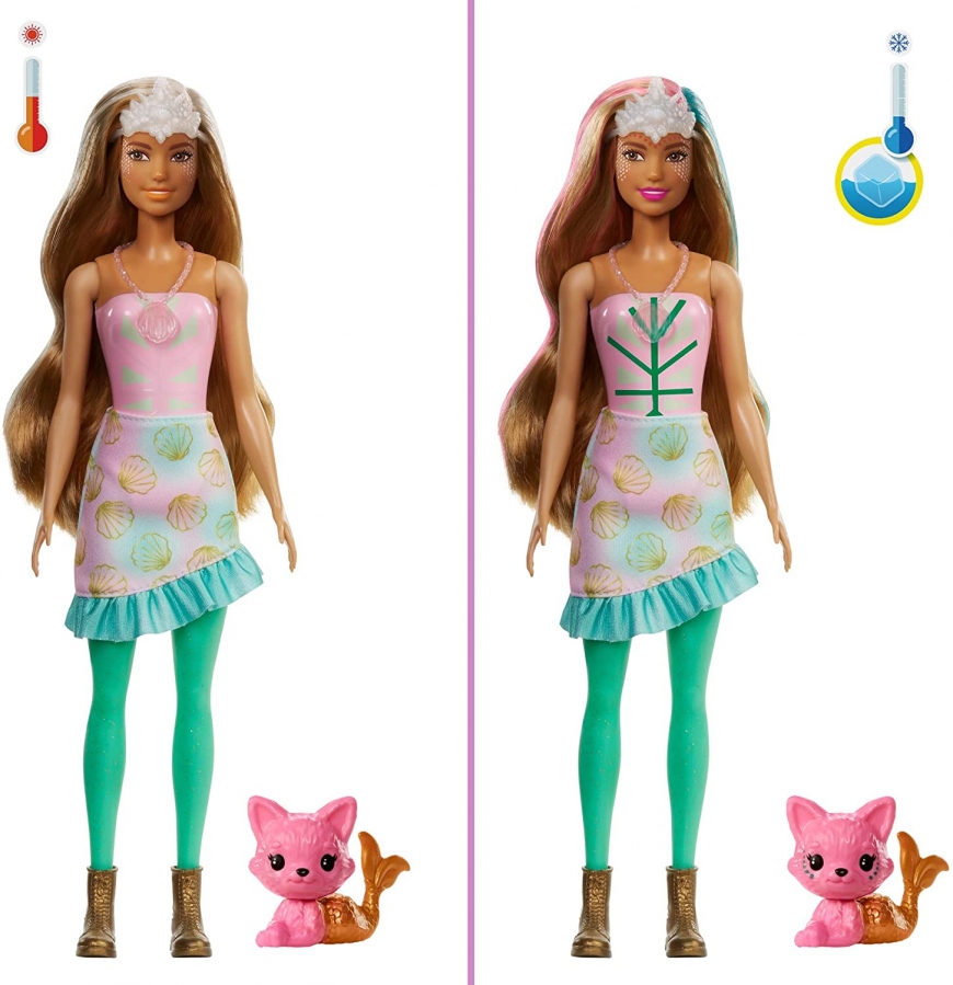 Barbie Fantasy Color Reveal Mermaid doll