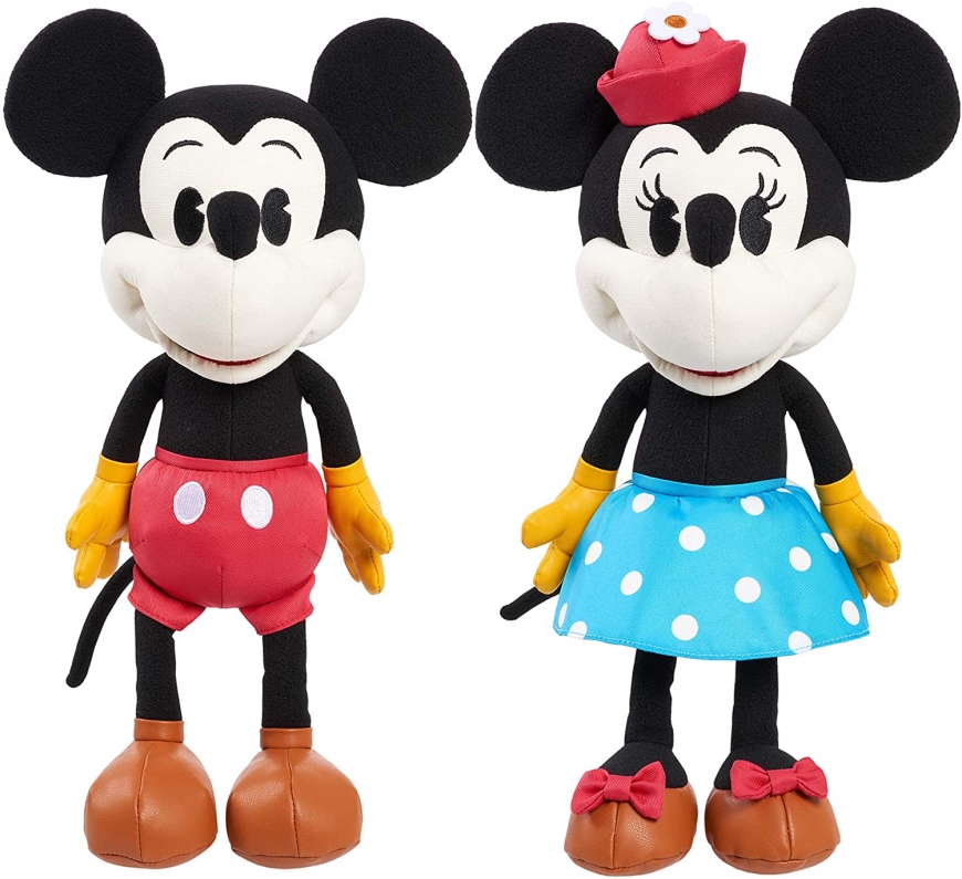 Disney Treasures from The Vault Limited Edition Mickey Mouse and Minnie Mouse Plush