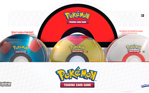 Pokemon TCG: Poke Ball Tin Spring 2021