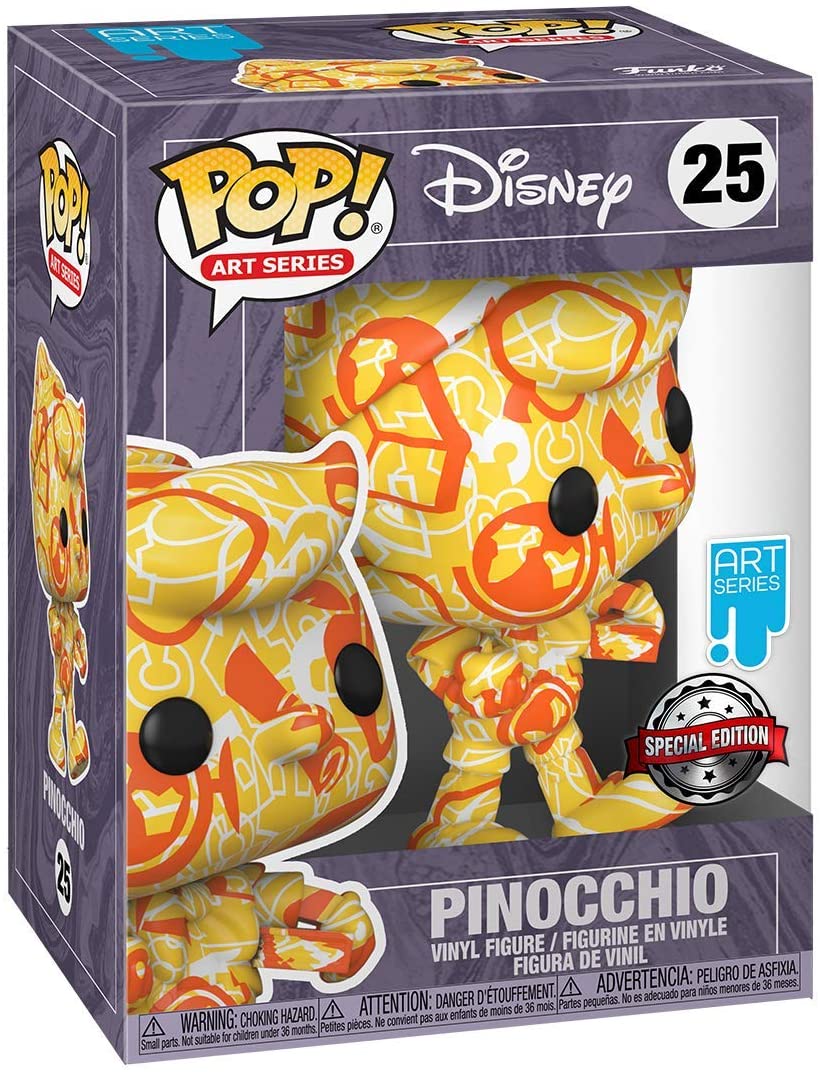 Funko Pop Artist Series: Disney Treasures of The Vault Pinocchio