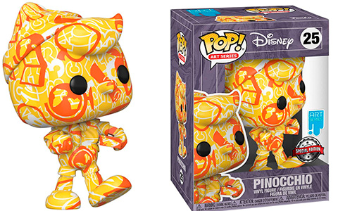 Funko Pop Artist Series: Disney Treasures of The Vault Pinocchio