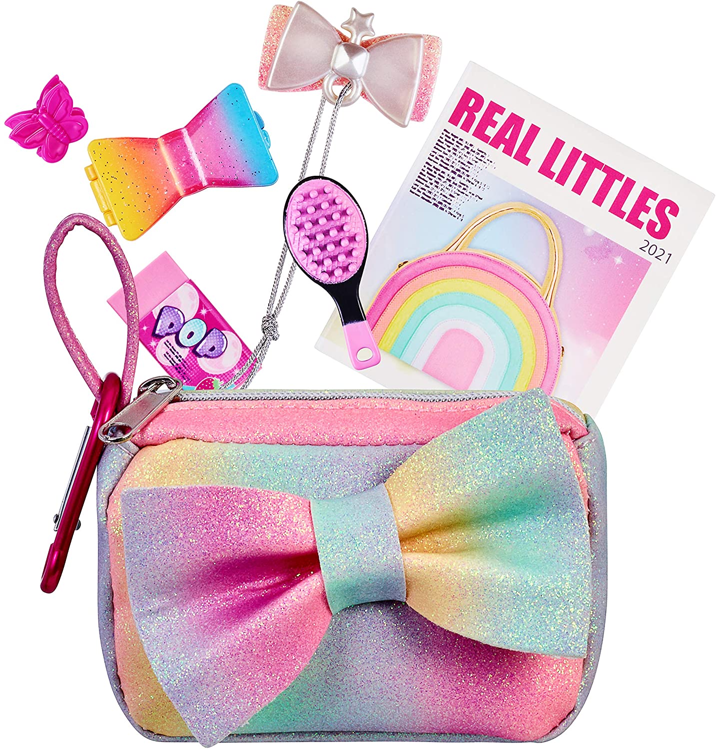 Handbag real Littles with 6 surprises _ Rainbow