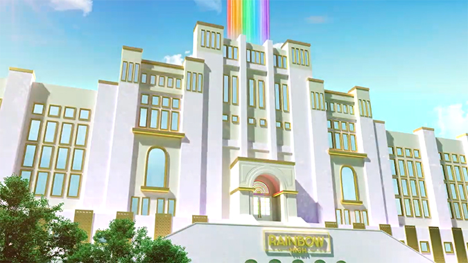 Rainbow High school image from the episodes
