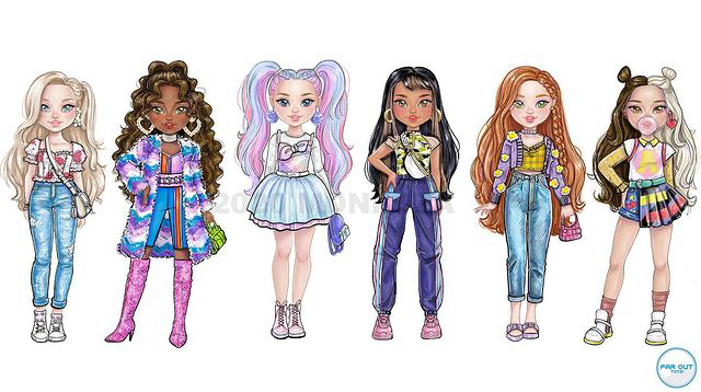 GloUp Girls dolls art