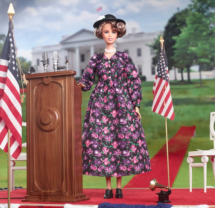 Barbie Eleanor Roosevelt doll from Inspiring Women series
