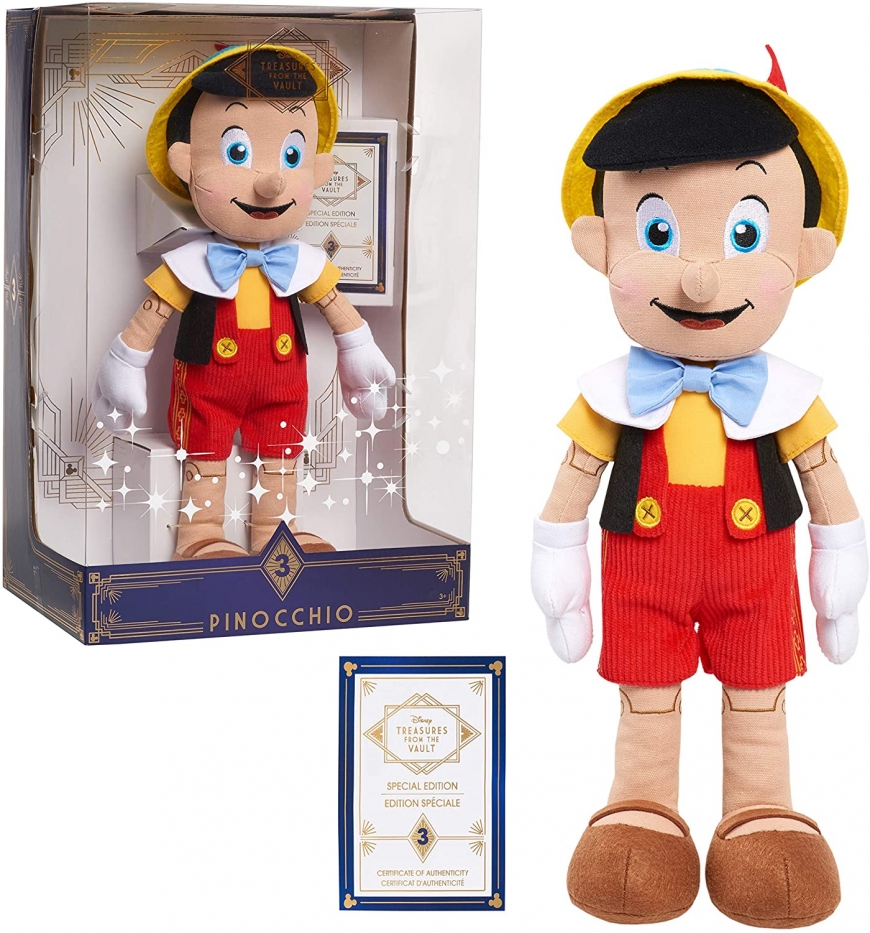 Limited Edition Disney Treasures from The Vault Pinocchio Plush